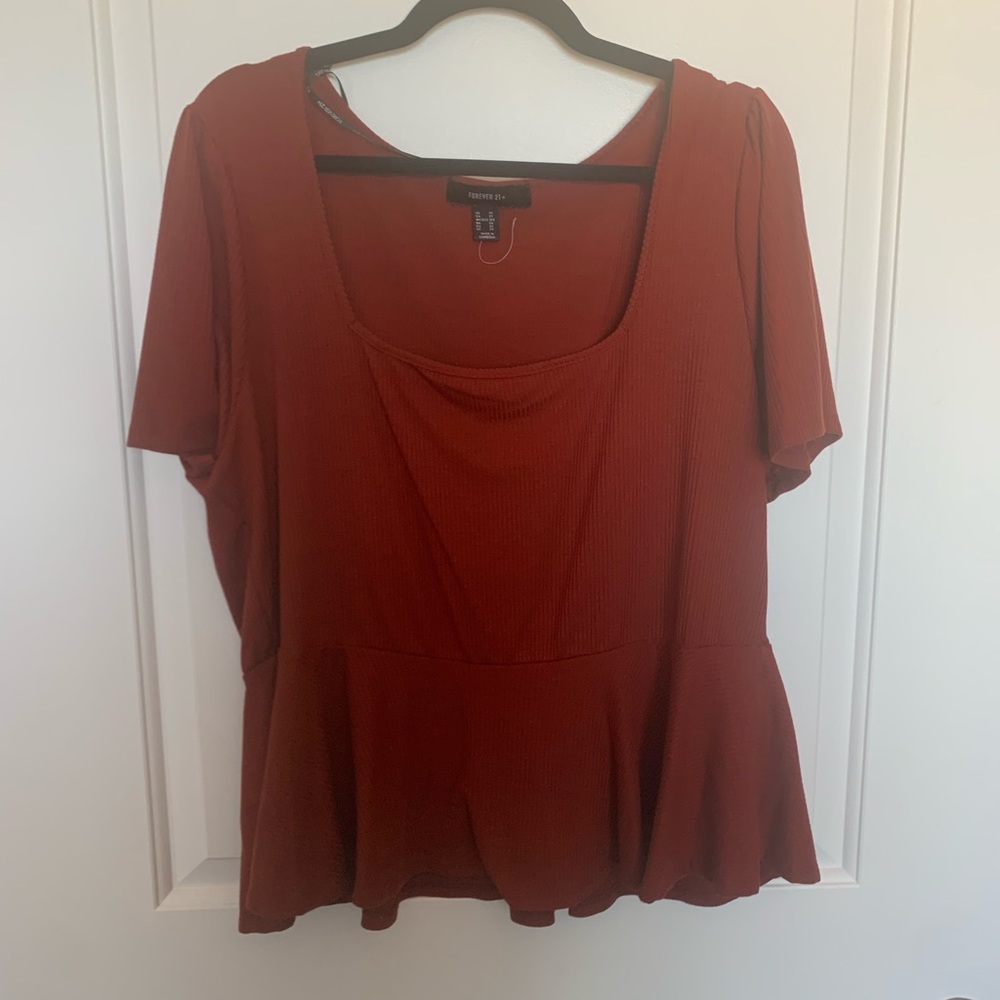 Peplum top